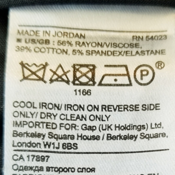 Banana Republic Women's Sloan Fit Black Straight Leg Trouser Pants Stretch sz 12 - Picture 6 of 16